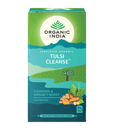 Herbata Tulsi Cleanse 25t Organic India Herbata Tulsi Cleanse 25t Organic India