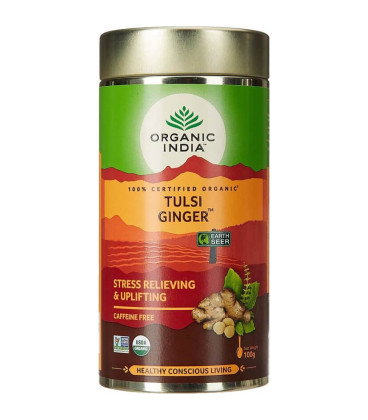 Herbata Ginger Tulsi Tea 100g sypana Organic India