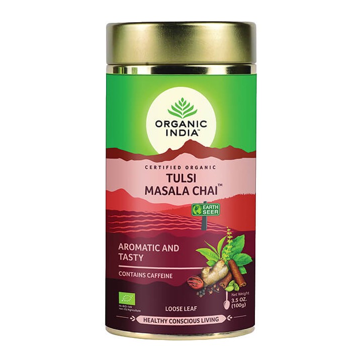 Herbata Green Tulsi Tea 100g Organic India