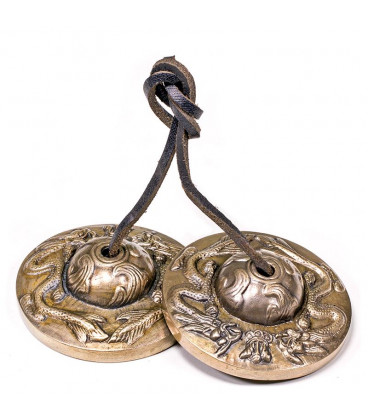 Cymbals optimum continuous sound dragons -- 343 g  6.7 cm