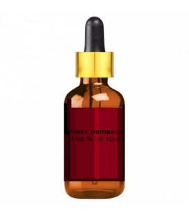 Olejek różany czysty 100% Rosa Damascena Oil 10ml buteleczka z zakraplaczem