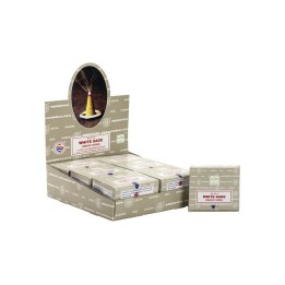 Satya White Sage Dhoop Cones