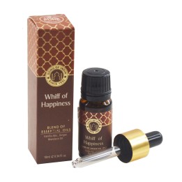 10 ml. Essential Oil Blend in Amber Glass Bottle with Whiff of Happiness