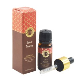 10 ml. Essential Oil Blend in Amber Glass Bottle with Love Notes
