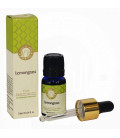 10 ml. Lemongrass Luxurious Veda Essential Oil in Blue Bottle Glass  with Golden Dropper