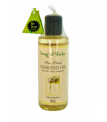 Olejek migdałowy czysty (100% naturalny) w butelce 200 ml. Song of India Olejek migdałowy czysty (100% naturalny) w butelce 200 ml. Song of India