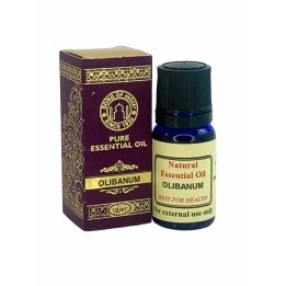10 ml. Olibanum Essential Oil in Orifice Reducer Blue Glass Bottle s