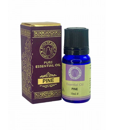 10 ml. Pine Essential Oil in Orifice Reducer Blue Glass Bottle s