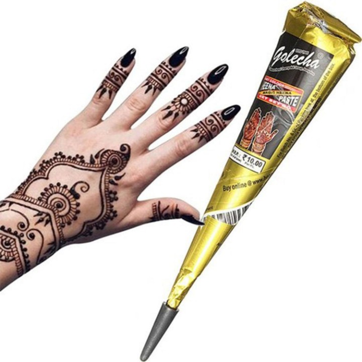 GOLECHA Black Henna Cone 25g