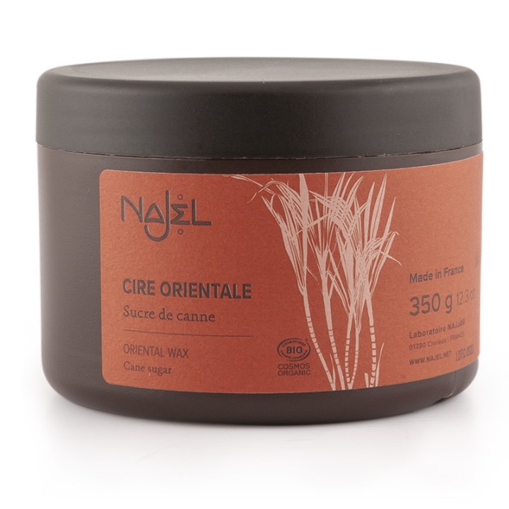 Organiczny wosk cukrowy/pasta cukrowa do depilacji 350g Najel