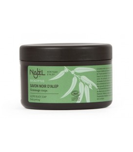 BLACK ALEPPO SOAP certified COSMOS NATURAL***- EUCALYPTUS - 200ml