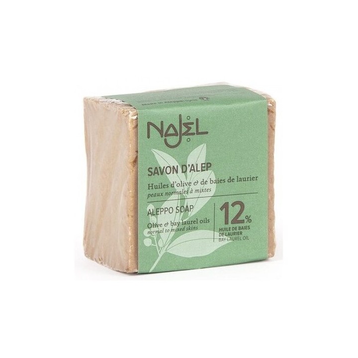 Mydło oliwkowo-laurowe Aleppo 200g (12% oleju laurowego) Najel 