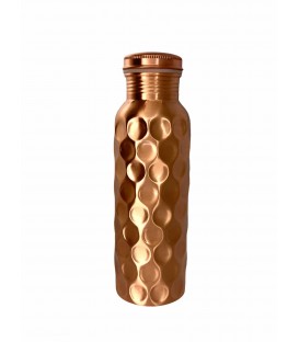 COPPER BOTTLE- DIAMOND BOTTLE HAM 650ml [SE 220]