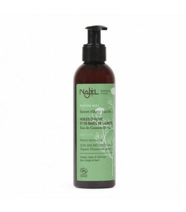 Liquid Aleppo soap with Organic Chamomile water - 6.7 fl.oz
