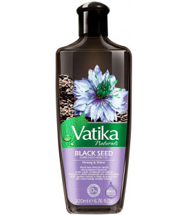 Olej do pielęgnacji włosów z czarnuszki Vatika 200 ml Dabur (Black Seed Oil)