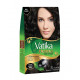 Henna do włosów Vatika Hair Color Natural Black - Głęboka Czerń  60g. Dabur