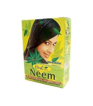 Maseczka Neem w proszku 2w1 do włosów (łupież) i twarzy (cera tłusta) 100g Hesh Maseczka Neem w proszku 2w1 do włosów (łupież) i twarzy (cera tłusta) 100g Hesh
