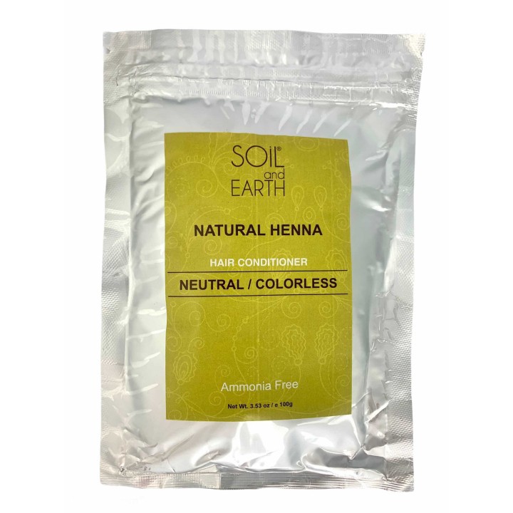 SOIL AND EARTH Cassia henna (colorless) 100g