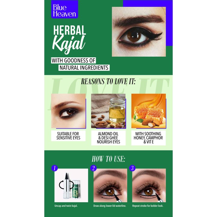 Blue Heaven Herbal Kajal 3g
