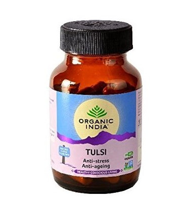 TULSI 60 kapsułek Organic India suplement diety