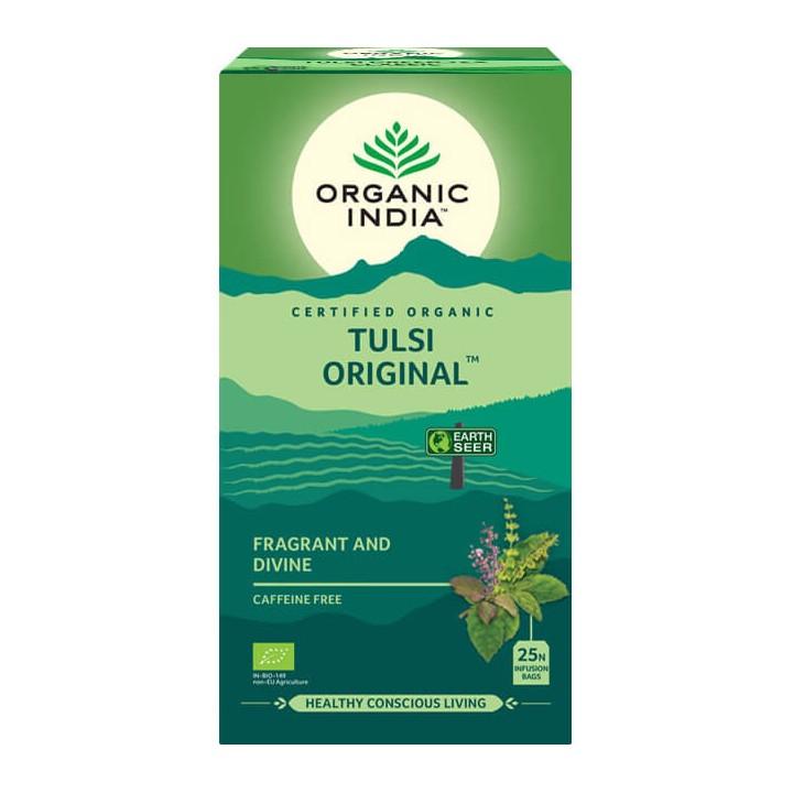 Herbata The Original Tulsi Tea Organic India 25 torebek na odporność