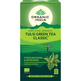 The Original Tulsi Green Tea Organic India 25 torebek