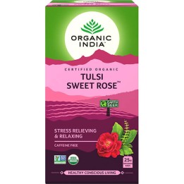 Herbata SWEET ROSE 18 torebek Organic India