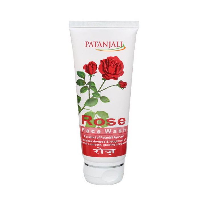 Patanjali Rose Face Wash 60g