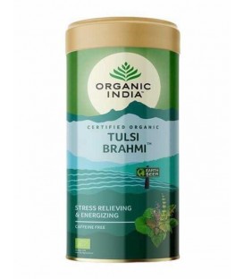 Brahmi Tulsi Tea 100g loose leaf Organic India tea