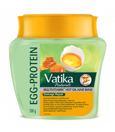 Maska do włosów Proteiny Jajeczne Głębokie Odżywianie 500g VatikaDabur