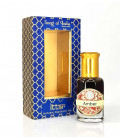 10 ml. Luxurious Veda Perfume Oil in Roll-On Glass Bottles LV11CC Amber