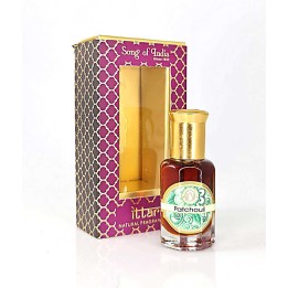 10 ml. Luxurious Veda Perfume Oil in Roll-On Glass Bottles LV11CC Patchouli