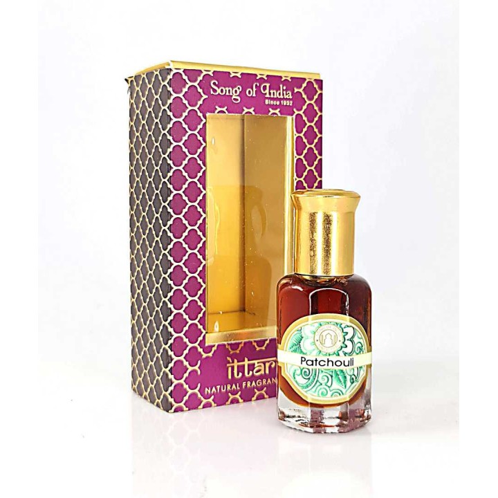 10 ml. Luxurious Veda Perfume Oil in Roll-On Glass Bottles LV11CC Patchouli