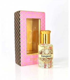 10 ml. Luxurious Veda Perfume Oil in Roll-On Glass Bottles LV11CC Frangipani