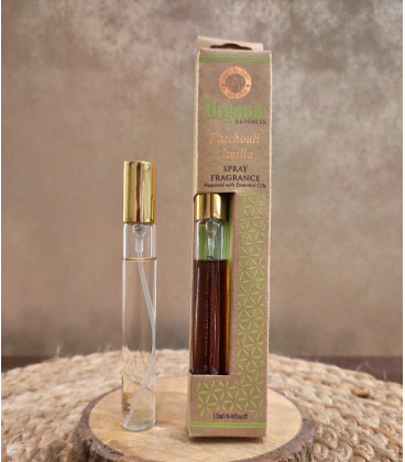 12 ml. Organic Goodness Fragrance Spray in Tubular Glass Bottle ORFS12 Patchouli Vanilla - zdjęcie główne produktu
