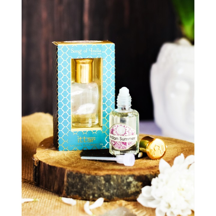 Olejek perfumowany roll-on - Indian Summer - 10 ml. Luxurious Veda