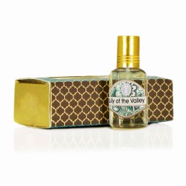 10 ml. Luxurious Veda Perfume Oil in Roll-On Glass Bottles LV11CC Lily ofthe Valley