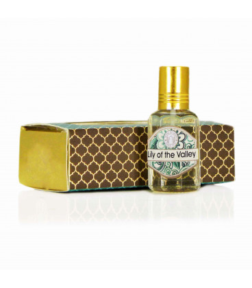 10 ml. Luxurious Veda Perfume Oil in Roll-On Glass Bottles LV11CC Lily ofthe Valley