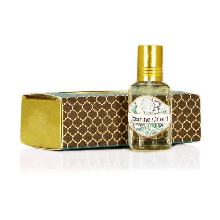 10 ml. Luxurious Veda Perfume Oil in Roll-On Glass Bottles LV11CC Jasmine Orient