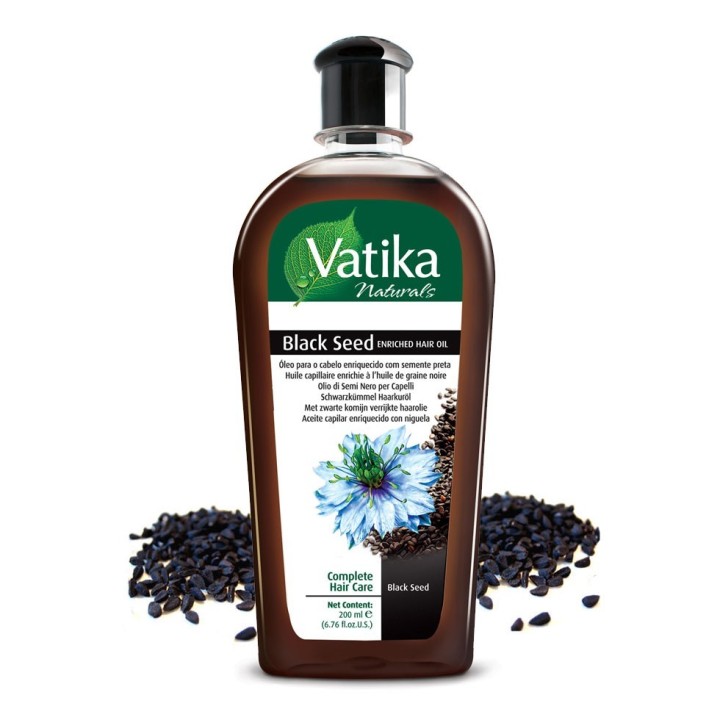  DABUR VATIKA ENRICHED HO 200ML - BLACK SEED 