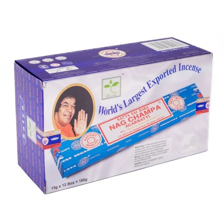 Nag Champa Satya Sai Baba Incense Sticks, 15 g