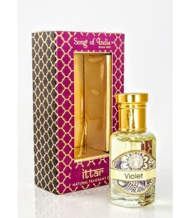 Song of India Luxurious Veda Violet roll-on perfume oil 10 ml