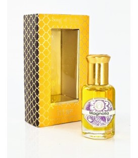10 ml. Luxurious Veda Perfume Oil in Roll-On Glass Bottles LV11CC Magnolia
