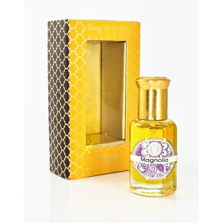 10 ml. Luxurious Veda Perfume Oil in Roll-On Glass Bottles LV11CC Magnolia