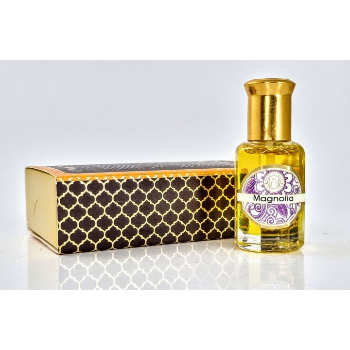 10 ml. Luxurious Veda Perfume Oil in Roll-On Glass Bottles LV11CC Magnolia