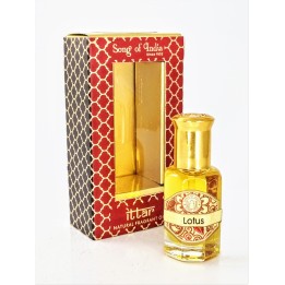 10 ml. Luxurious Veda Perfume Oil in Roll-On Glass Bottles LV11CC Lotus