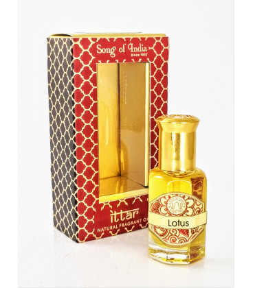 10 ml. Luxurious Veda Perfume Oil in Roll-On Glass Bottles LV11CC Lotus