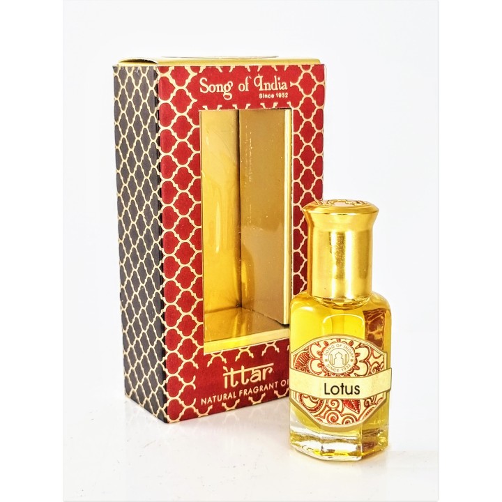 10 ml. Luxurious Veda Perfume Oil in Roll-On Glass Bottles LV11CC Lotus