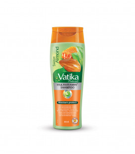 Nawilżający Szampon ze Słodkimi Migdałami Vatika Dabur 400ml