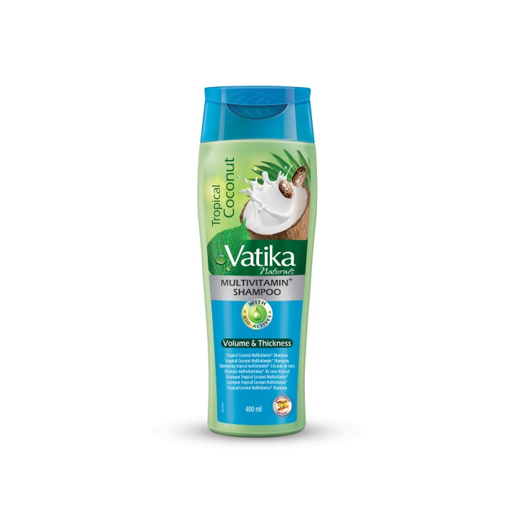 Vatika Nat Coconut MutiVit Shamp 400m-UK